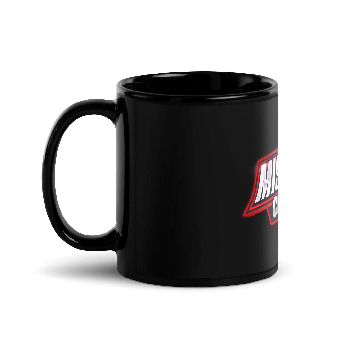 Miss Teen Crypto Black Glossy Mug