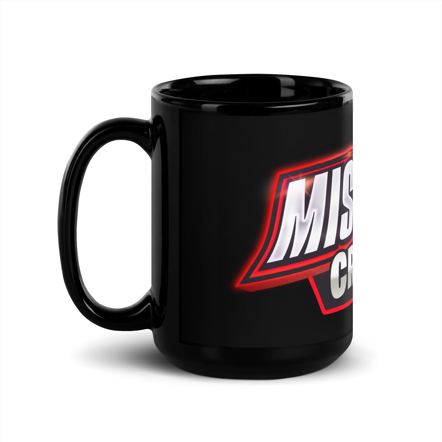 Miss Teen Crypto Black Glossy Mug