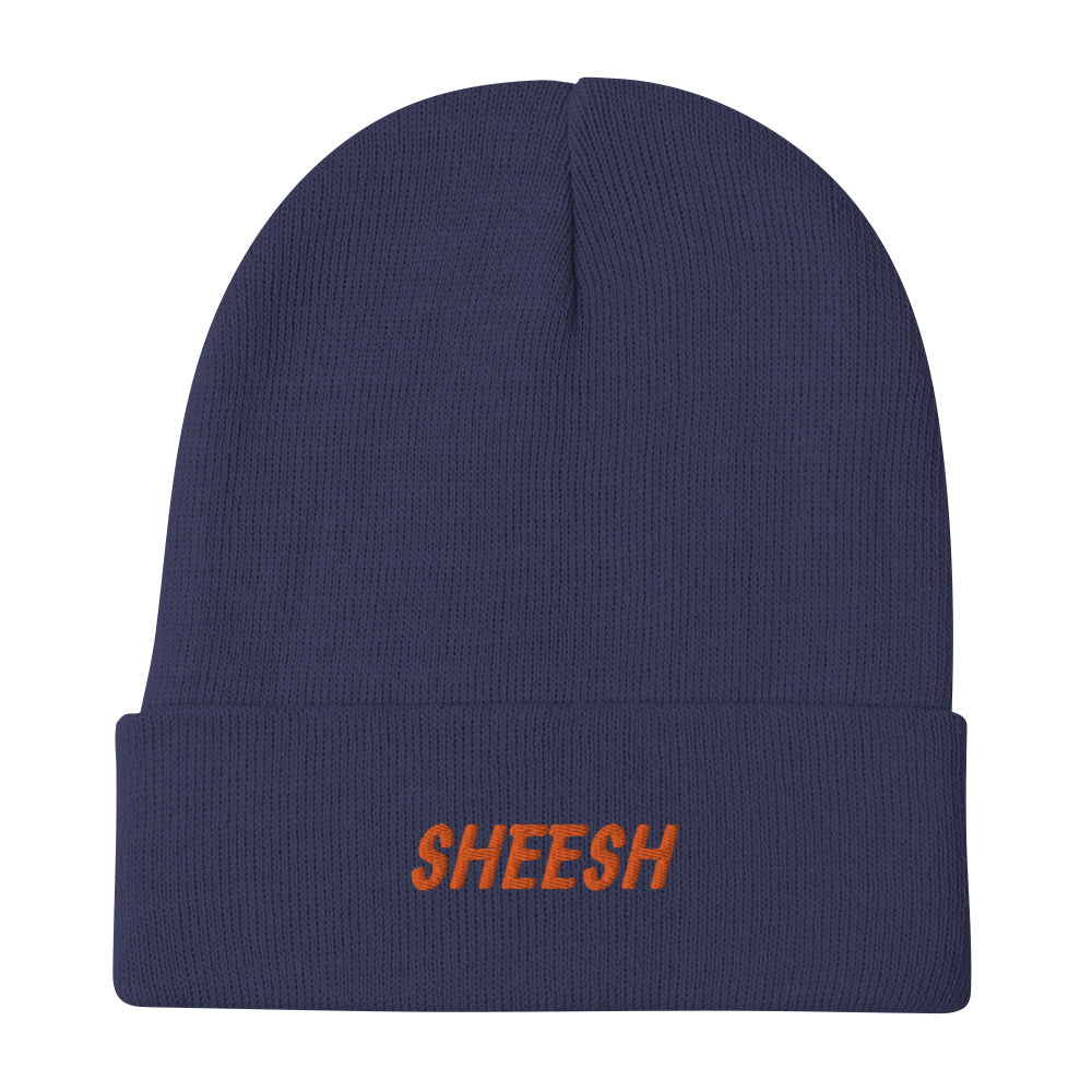 SHEESH Embroidered Beanie