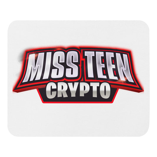 Miss Teen Crypto Mouse pad