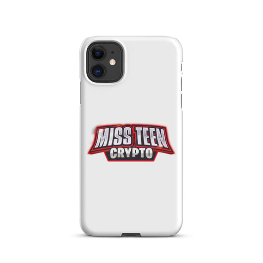 Miss Teen Crypto Snap case for iPhone®