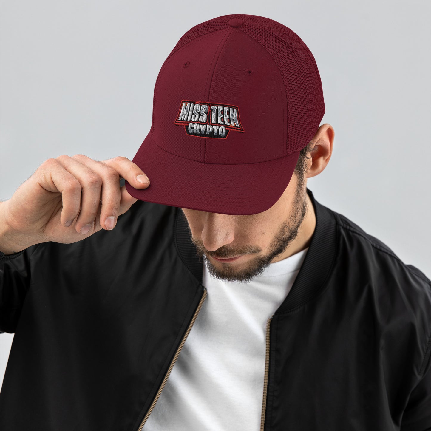 Miss Teen Crypto Trucker Cap