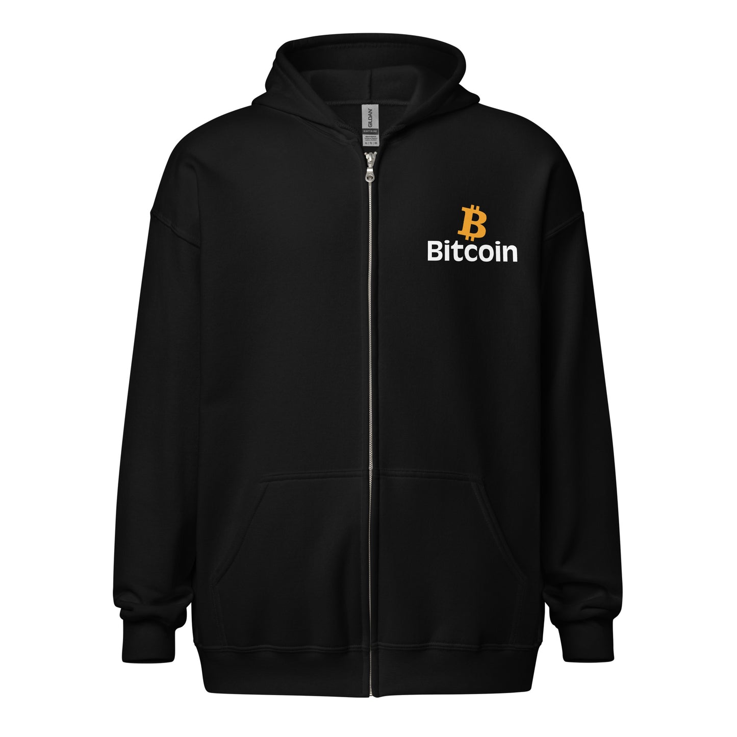 Bitcoin Unisex heavy blend zip hoodie