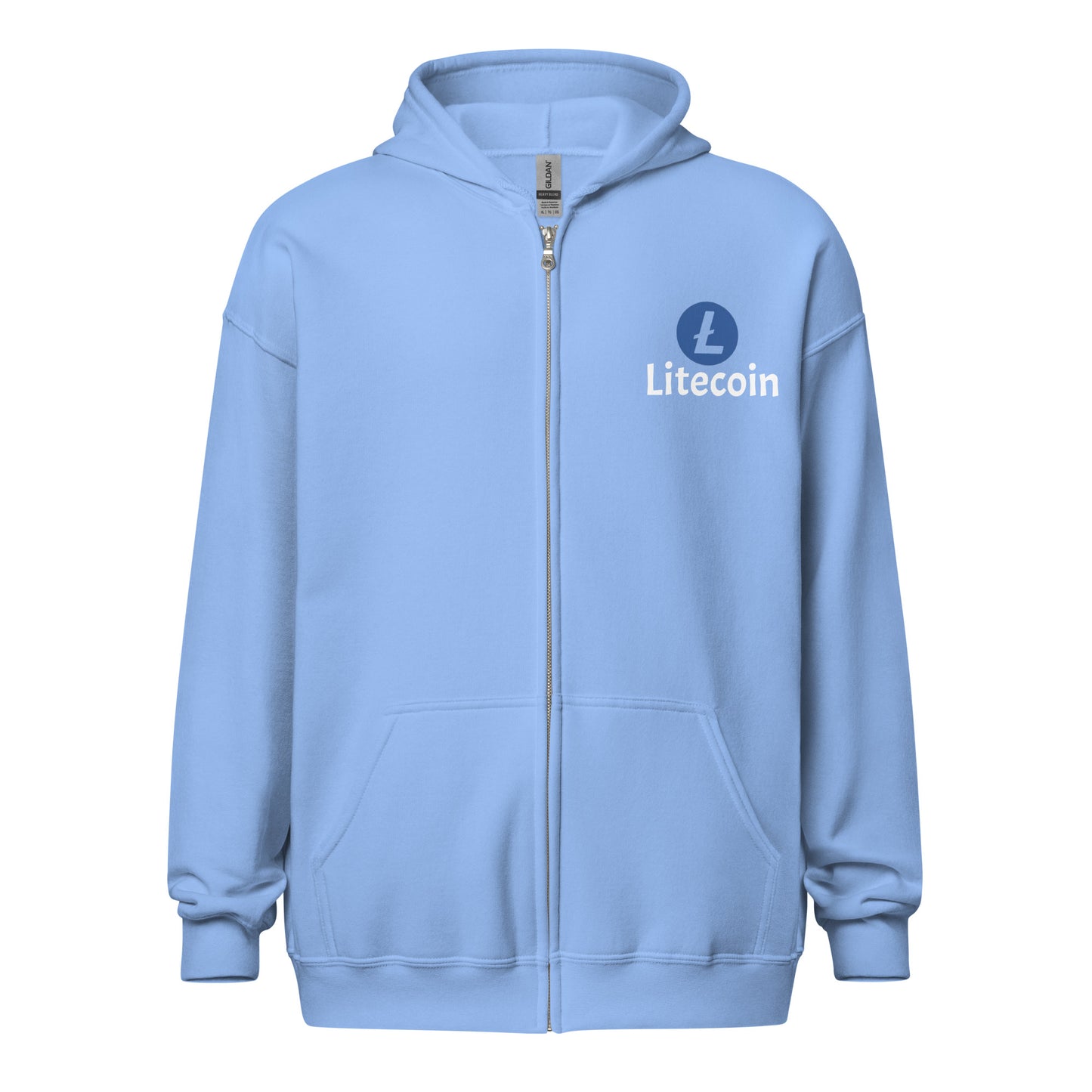 Litecoin Unisex heavy blend zip hoodie