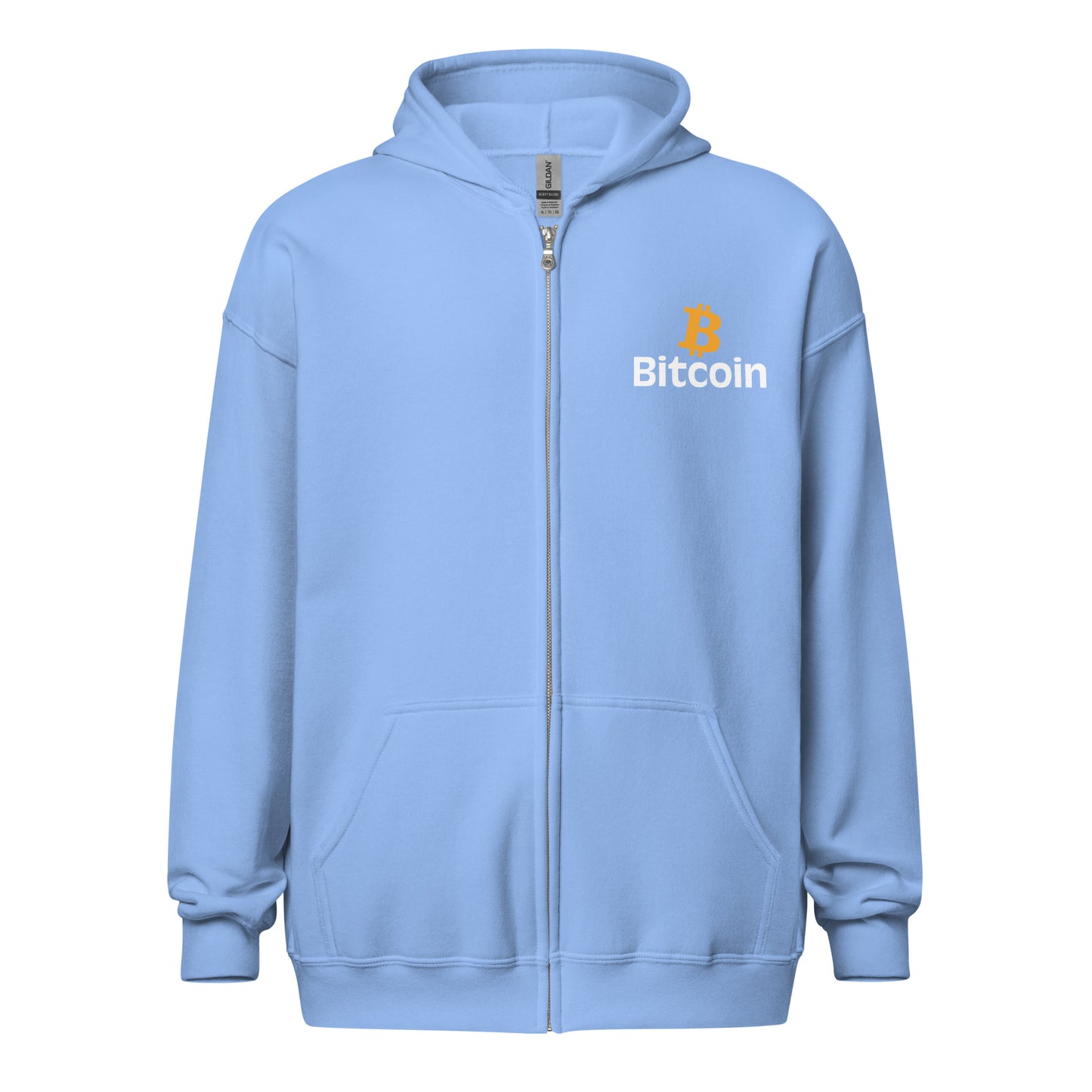 Bitcoin Unisex heavy blend zip hoodie