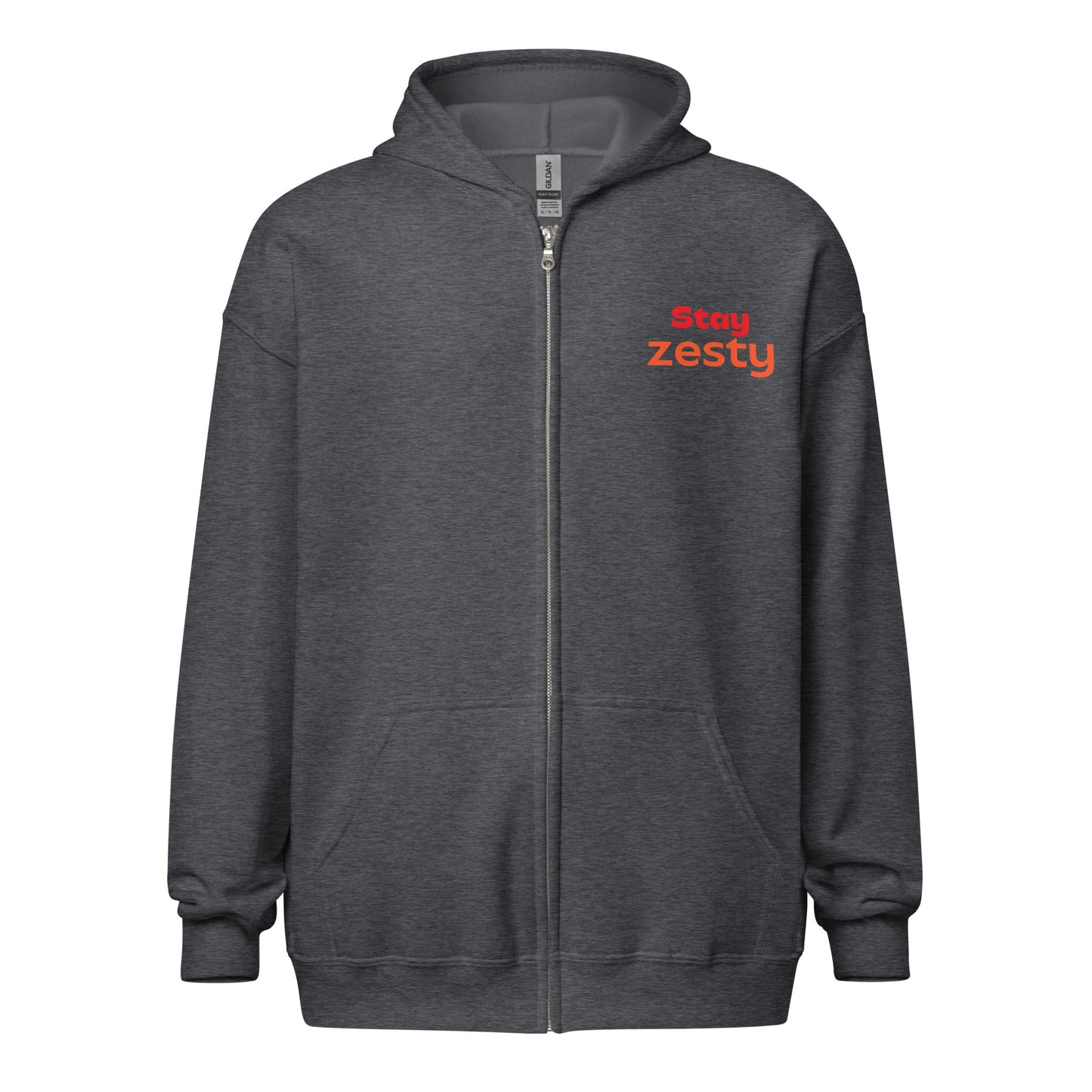 Stay zesty Unisex heavy blend zip hoodie