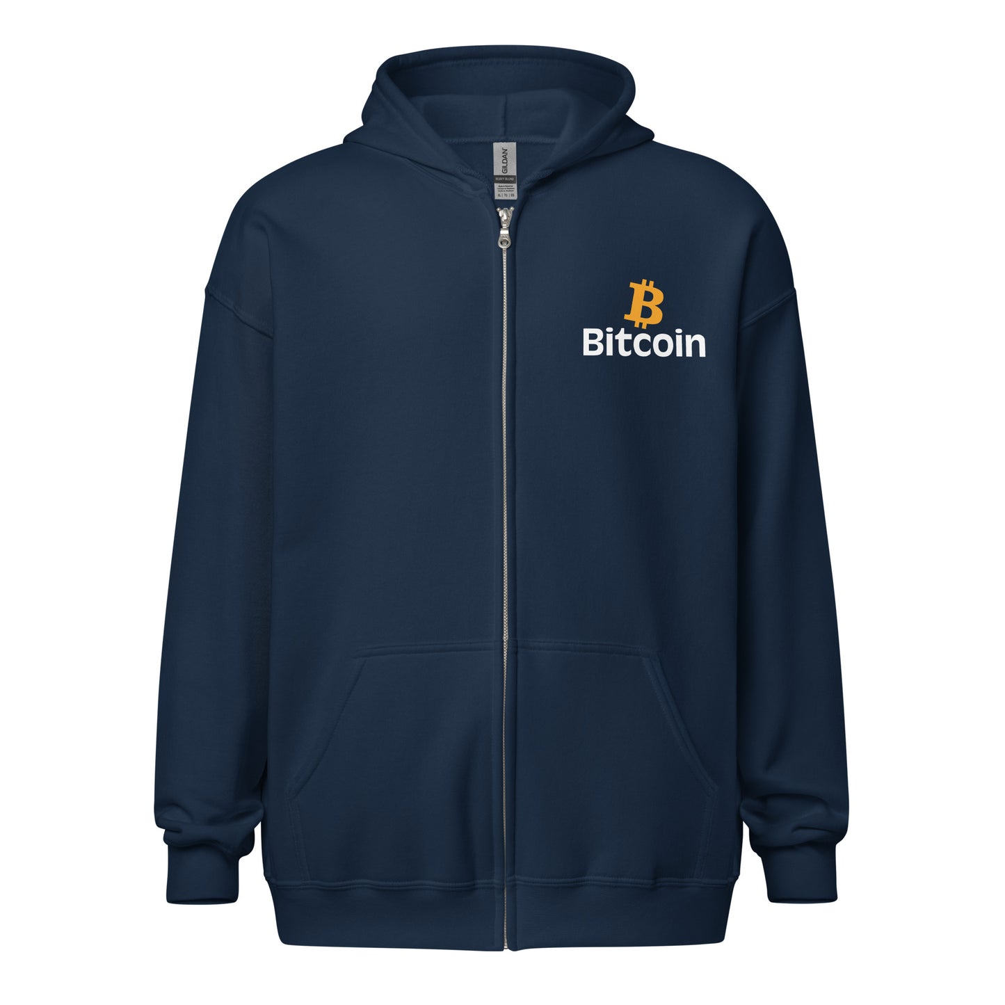 Bitcoin Unisex heavy blend zip hoodie