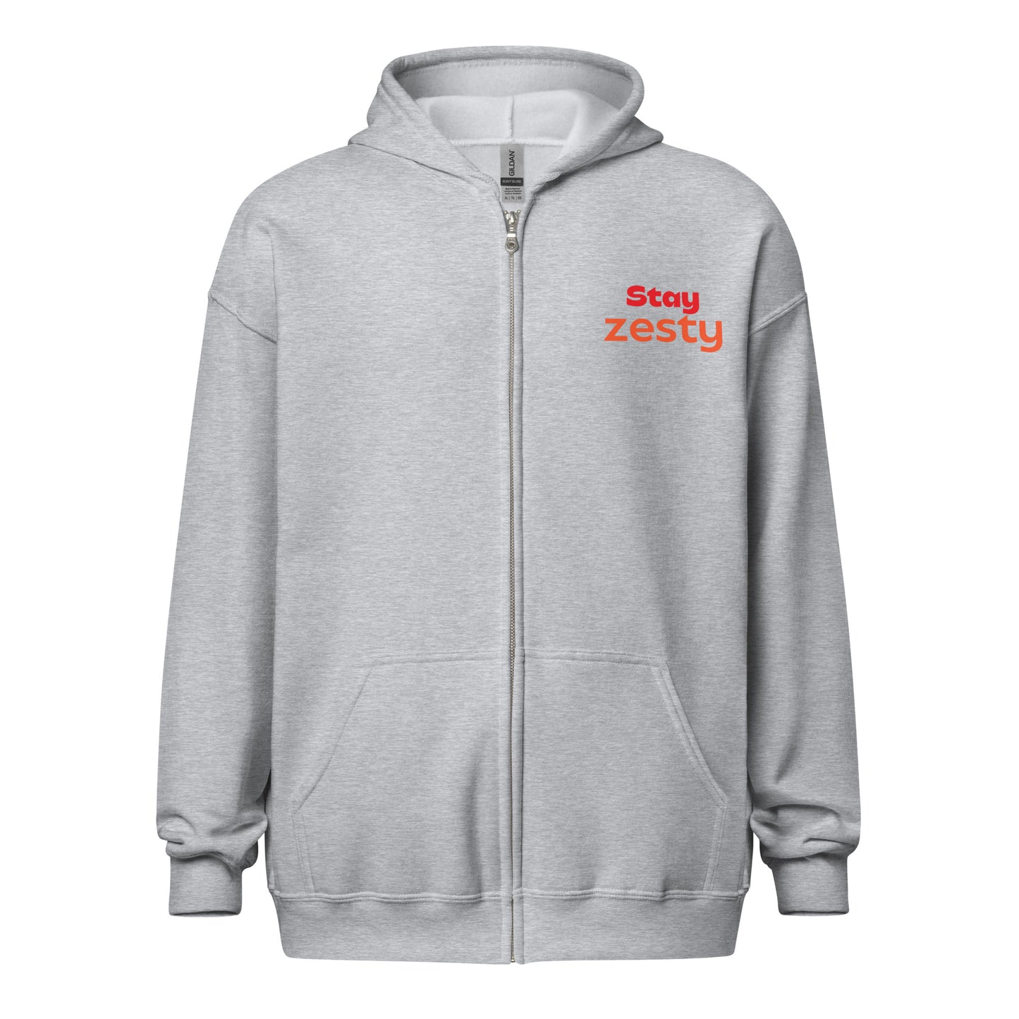 Stay zesty Unisex heavy blend zip hoodie