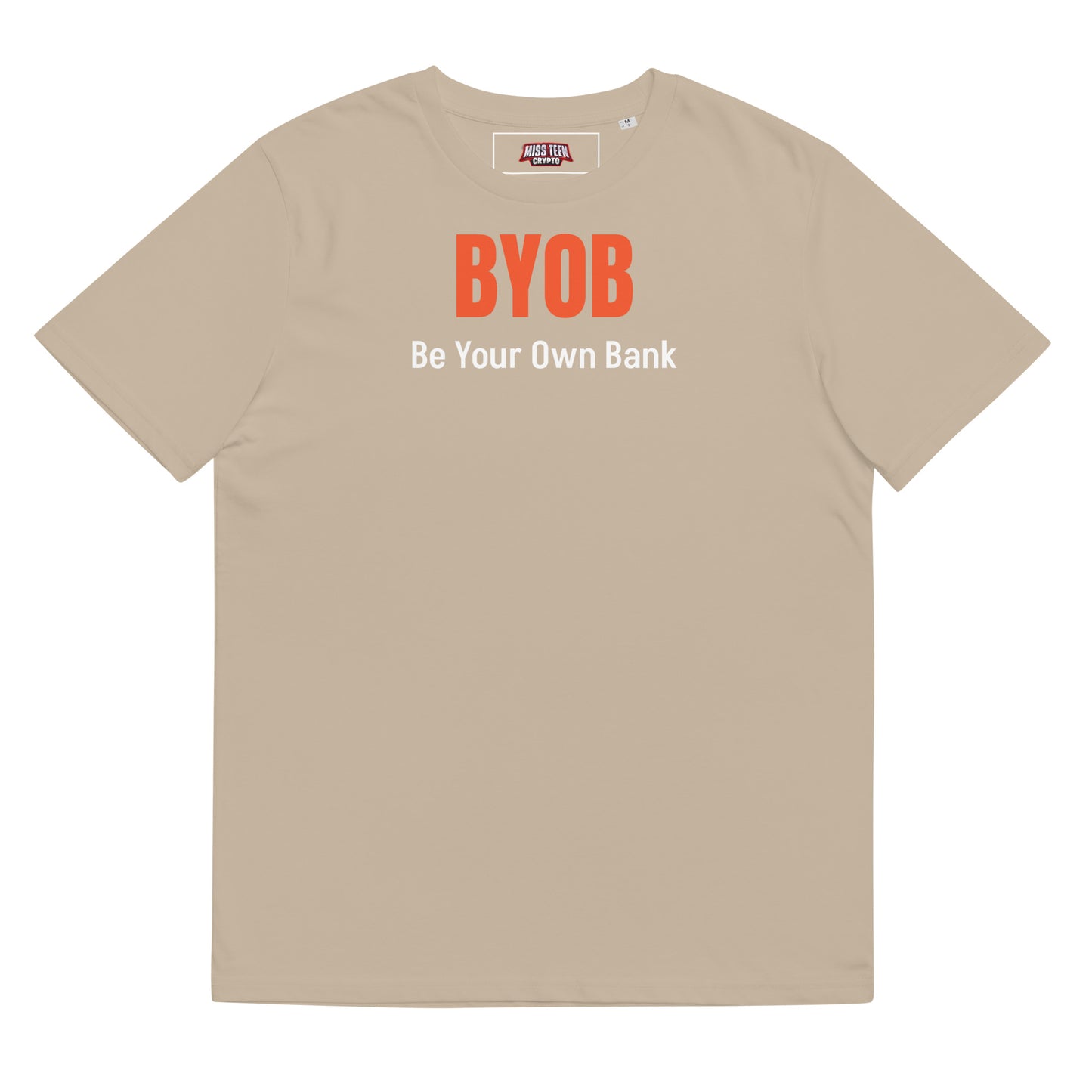 Be Your Own Bank Unisex organic cotton t-shirt