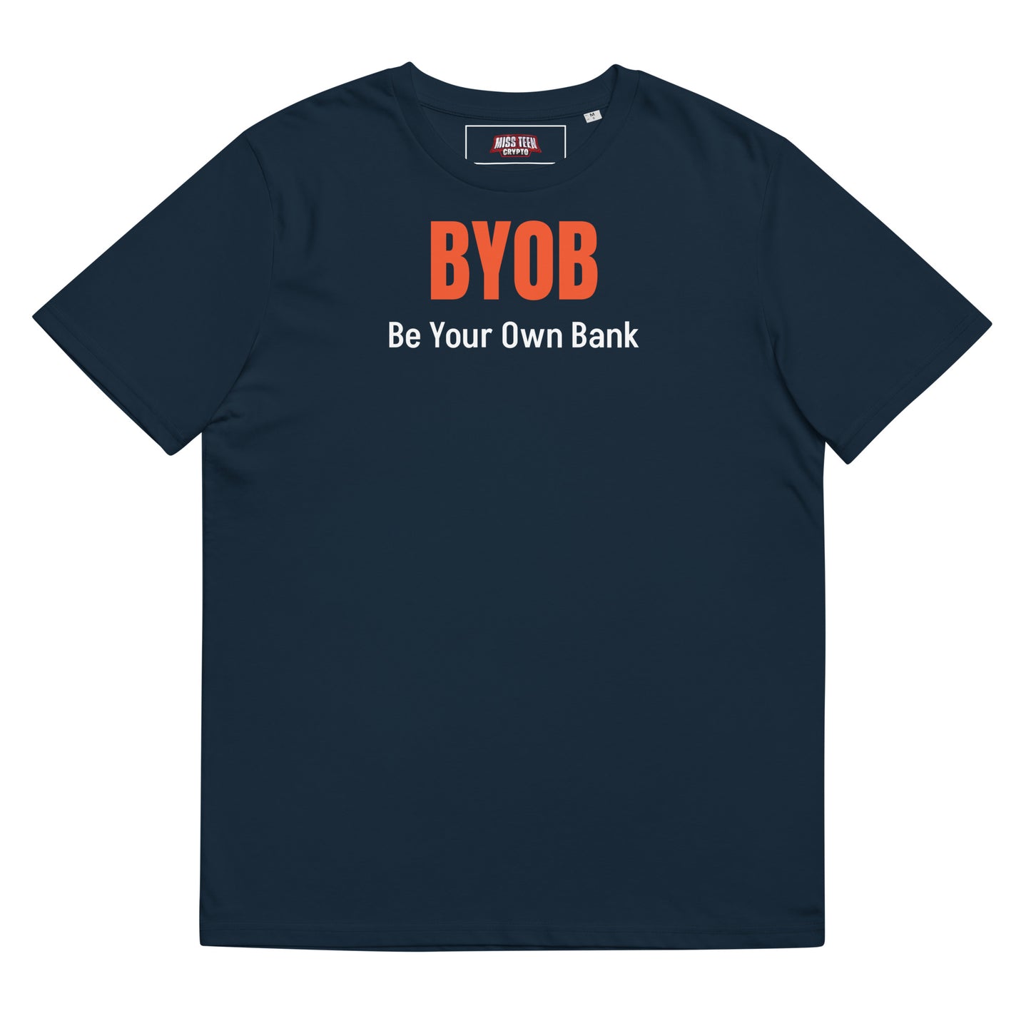 Be Your Own Bank Unisex organic cotton t-shirt