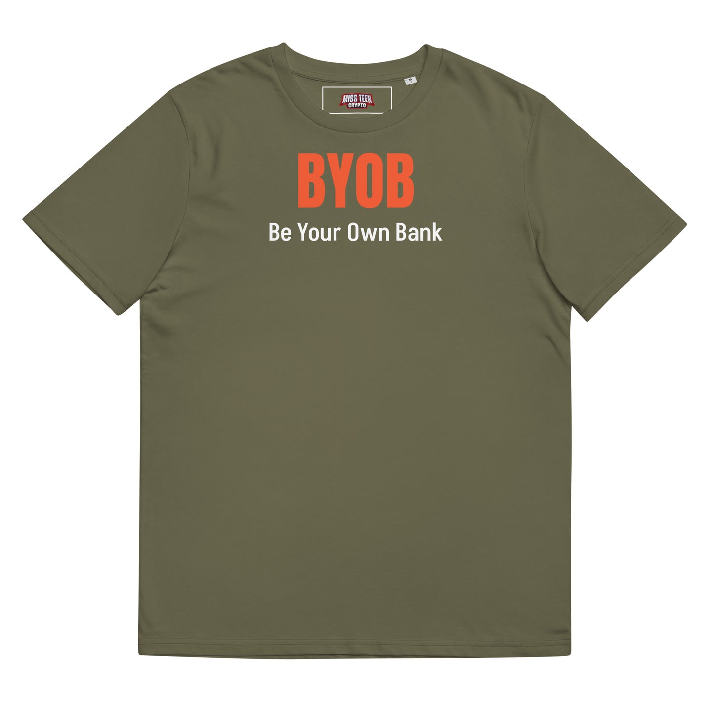 Be Your Own Bank Unisex organic cotton t-shirt