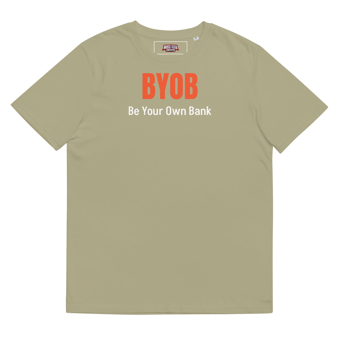 Be Your Own Bank Unisex organic cotton t-shirt