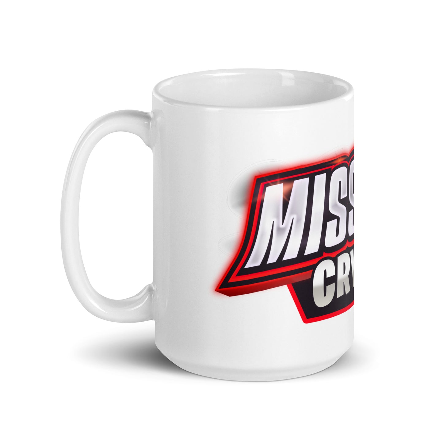Miss Teen Crypto White glossy mug