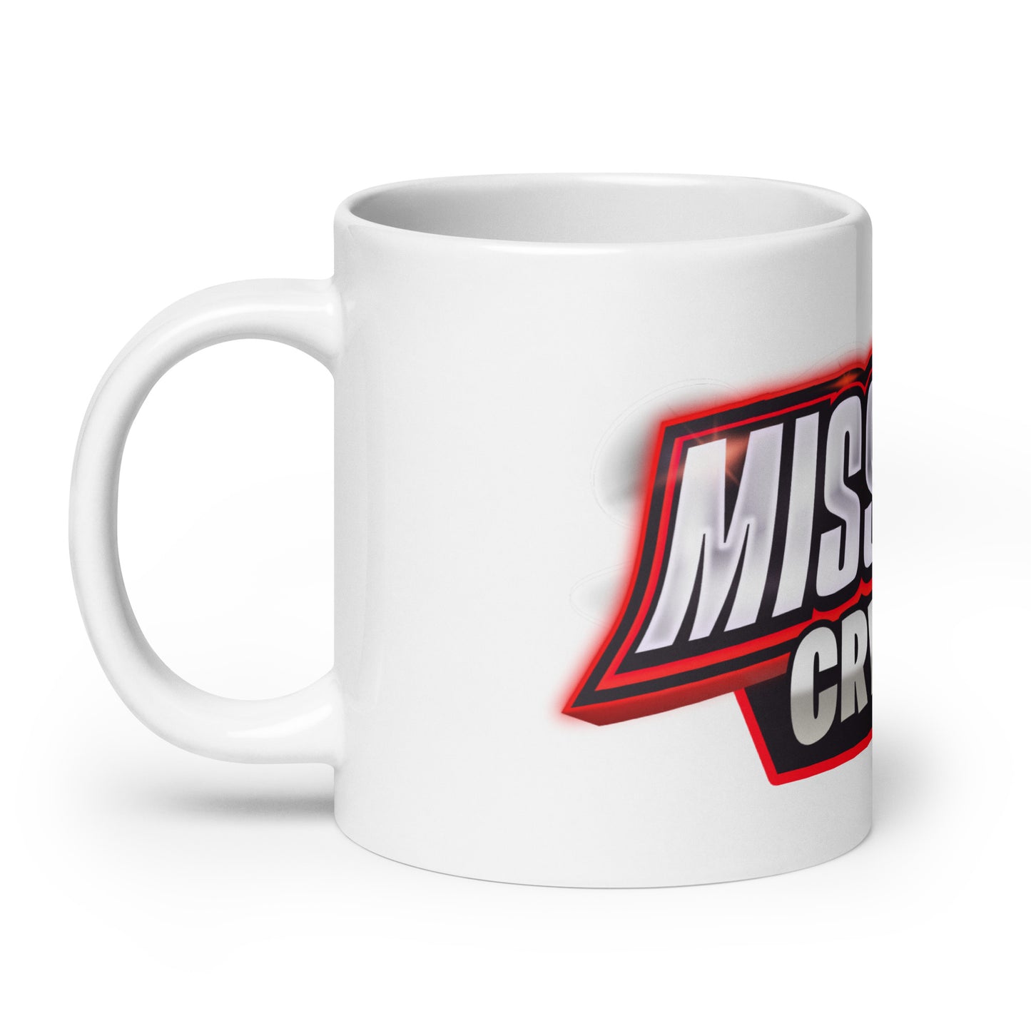 Miss Teen Crypto White glossy mug