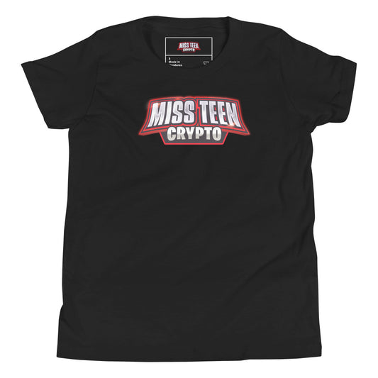 Miss Teen Crypto Youth Short Sleeve T-Shirt